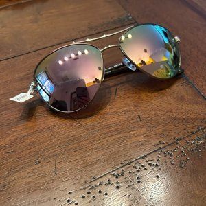 Brighton Helix Sunglasses Womens Green/Pink Never Worn With Tags